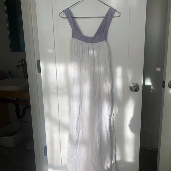 Free People white maxi dress - Picture 1 of 5
